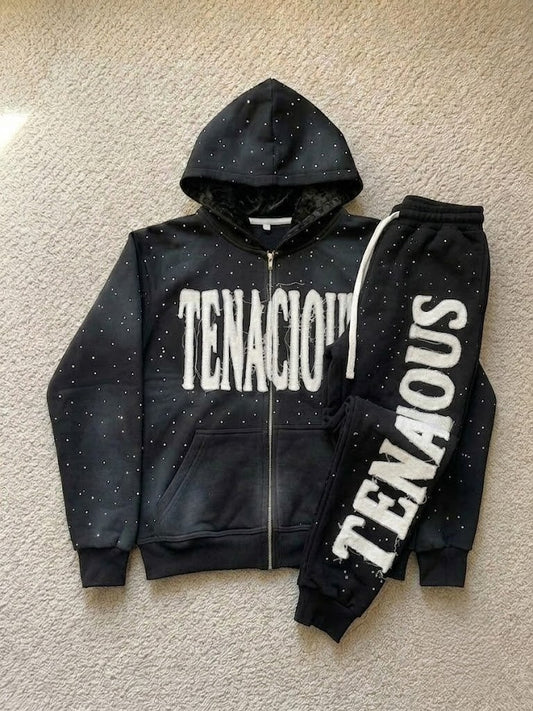 Tenacious Cuffed Sweatpants Tracksuit Set