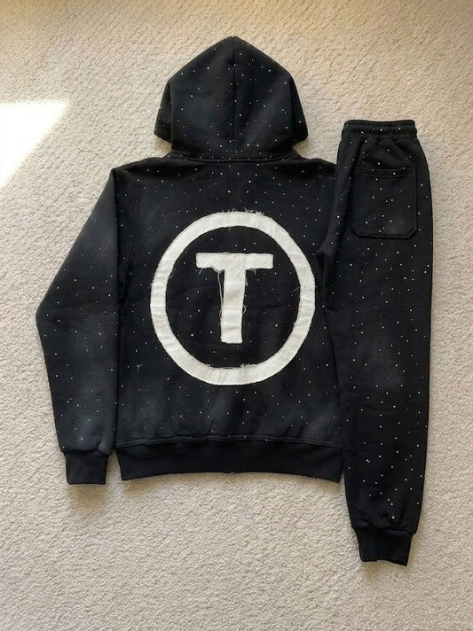 Tenacious Cuffed Sweatpants Tracksuit Set